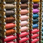 assorted color thread lot